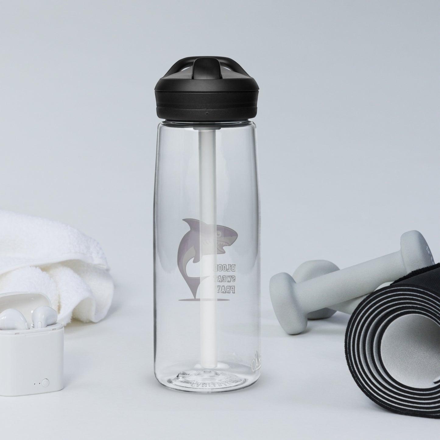 sports water bottle